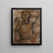 Niña - Tadeusz Makowski — cuadro enmarcado en la pared