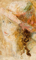 Cabeza de niña con rizos - Tadeusz Makowski — vista de la obra