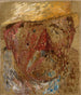 Head of a man with a straw hat - Tadeusz Makowski — artwork view