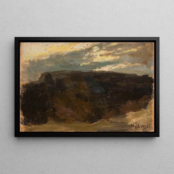 Tadeusz Makowski - Landscape with the sun shining through.webp