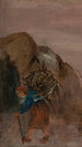 Little girl carrying dead wood - Tadeusz Makowski — artwork view