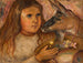 Niña con una cabra - Tadeusz Makowski — vista de la obra