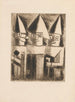 Máscaras - Tadeusz Makowski — vista de la obra
