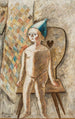 Niña desnuda con un gorro azul - Tadeusz Makowski — vista de la obra