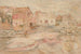 Breton landscape with a seated man - Tadeusz Makowski — artwork view