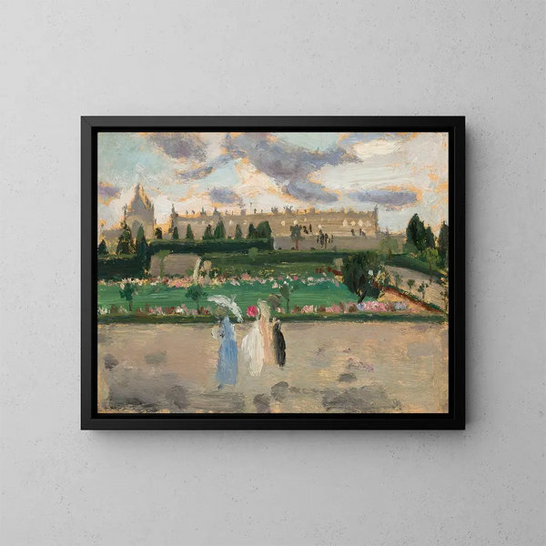 Esplanade des Invalides - Tadeusz Makowski — cuadro enmarcado en la pared