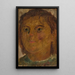 Study of a Little Girl - Tadeusz Makowski — framed artwork on a wall