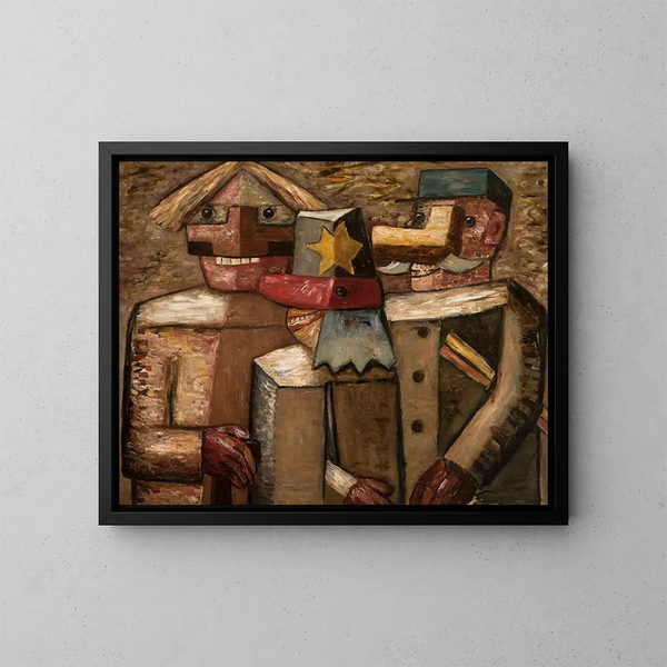 Caministas - Tadeusz Makowski — cuadro enmarcado en la pared