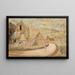 Route vers Merey - Tadeusz Makowski — framed artwork on a wall