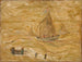 Barco a vela en el mar - Tadeusz Makowski — vista de la obra