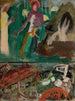 Sketch for the painting Saint Georges piercing a dragon - Tadeusz Makowski — artwork view