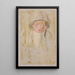 Tadeusz Makowski - Sketch of a boys figure VIII.webp