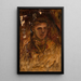 Study of a Little Girl - Tadeusz Makowski — framed artwork on a wall