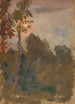 Sunset in the Forest - Tadeusz Makowski — artwork view