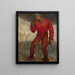 Gulliver and the Giant - Tadeusz Pruszkowski — framed artwork on a wall