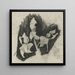 Tak orchids - Carel Adolph Lion Cachet — framed artwork on a wall
