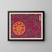 Kyuko zufu Pl25 - Takashima Chiharu — framed artwork on a wall