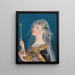 Soins - Talbot Hughes — cuadro enmarcado en la pared