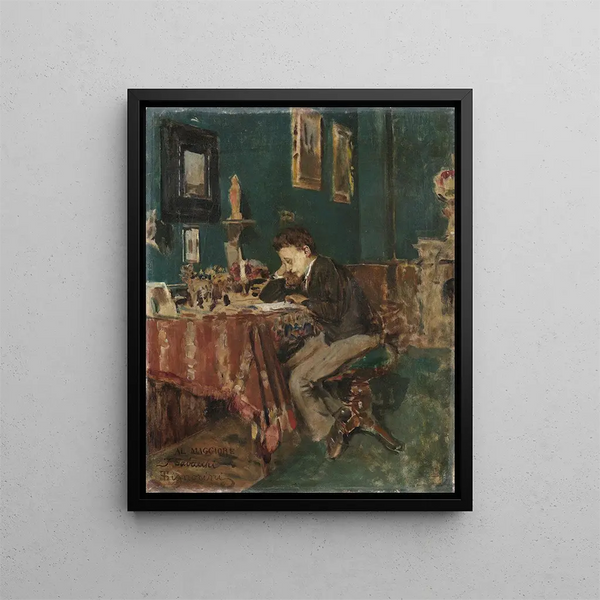 Telemaco Signorini - Das Studium.webp