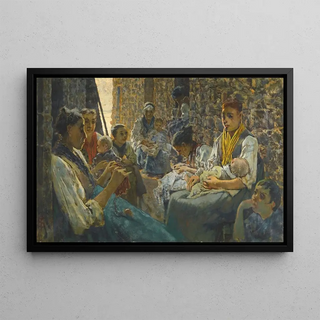 Telemaco Signorini - Idle Hours At Riomaggiore.webp