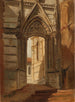 The Cathedral of Siena - Telemaco Signorini — artwork view