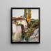 Between Lausanne and Vevey above the highway - Templeton Strong — framed artwork on a wall