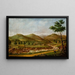 Vista de montaña - Teodor Baltazar Stachowicz — cuadro enmarcado en la pared