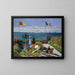 Reproducción del cuadro Terraza en Sainte-Adresse de Claude Monet