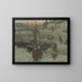 Fishermen at Dusk, Audierne, Brittany - Terrick Williams — framed artwork on a wall