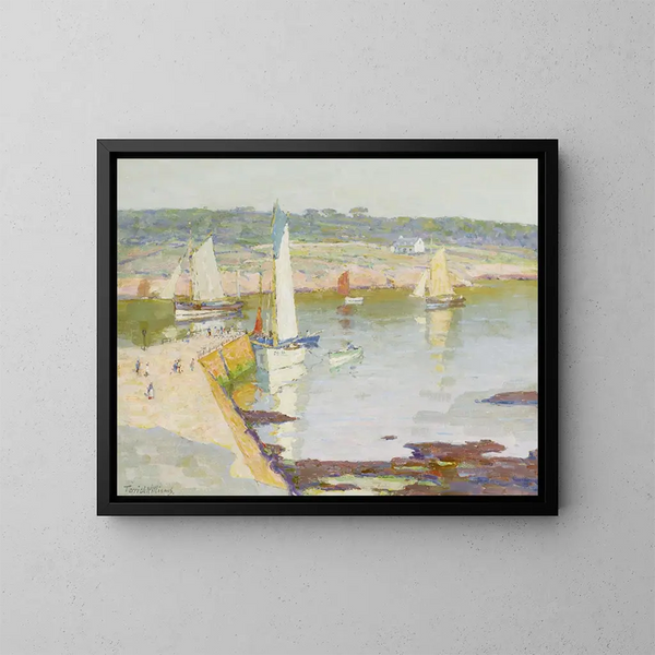 Quai de Concarneau - Terrick Williams — cuadro enmarcado en la pared