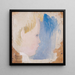 Head of a Boy - Joseph Edward Southall — framed artwork on a wall