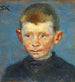 Cabeza de un niño - Peder Severin Krøyer — vista de la obra