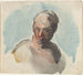 Cabeza de un hombre - Honoré Daumier — vista de la obra