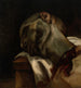 Cabeza de un hombre guillotinado - Théodore Géricault — vista de la obra
