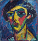 Reproduction of the painting Head of a Young Man - Alexej von Jawlensky