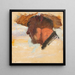 Cabeza de un pescador - Joaquín Sorolla — cuadro enmarcado en la pared