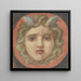 Medusa Head - Henri Cros — framed artwork on a wall