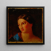 Tête de femme - Miner Kilbourne Kellogg — cuadro enmarcado en la pared