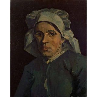 Tête de femme - Vincent van Gogh | Reproduction Tableau Décoration murale affiche copie