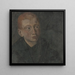 Cabeza de niño con cabello rizado - Carel Adolph Lion Cachet — cuadro enmarcado en la pared