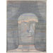 Reproduction of the painting Head of the Athlete - Paul Klee