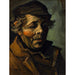 Reproduction of the painting Head of Peasant - Vincent Van Gogh