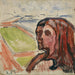 Head to head in the landscape - Edvard Munch — artwork view