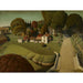 Reproduction of the painting The Birthplace of Herbert Hoover, West Branch, Iowa - Grant Wood