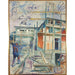 Reproducción del cuadro La construcción del estudio de invierno - Edvard Munch