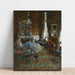 Reproduction of the painting The salin Bourgeois - James Ensor