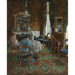 Reproduction of the painting The salin Bourgeois - James Ensor