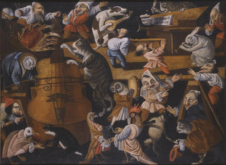 The Master of the Fertility of the Egg - A Concert Of Animals Birds And Stylised Figures.webp