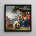 Théagène recibiendo la palma de honor de Chariclée - Abraham Bloemaert — cuadro enmarcado en la pared