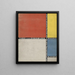 Books Bauhaus 6 - Theo van Doesburg — framed artwork on a wall